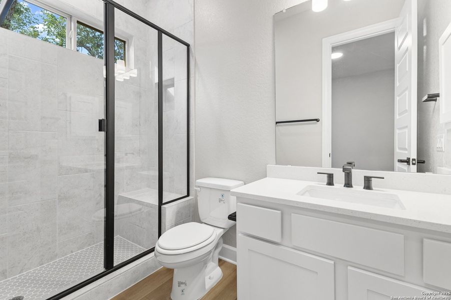 Furnished interior view inside a new home in Potranco Acres, Castroville (Image 10). Furnished interior view inside a new home in Potranco Acres, Castroville (Image 10).