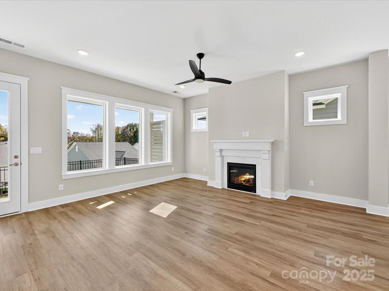 Spacious, unfurnished interior of a new home in Encore at Streamside - Classic Series, Waxhaw (Image 32).