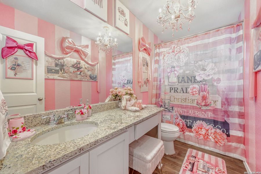 Furnished interior view inside a new home in Redbird Ranch, San Antonio (Image 9).