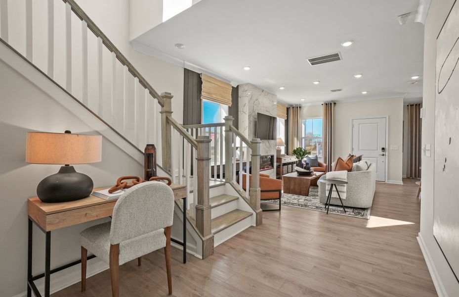 Furnished interior view inside a new home in Riverstone, Monroe (Image 16).