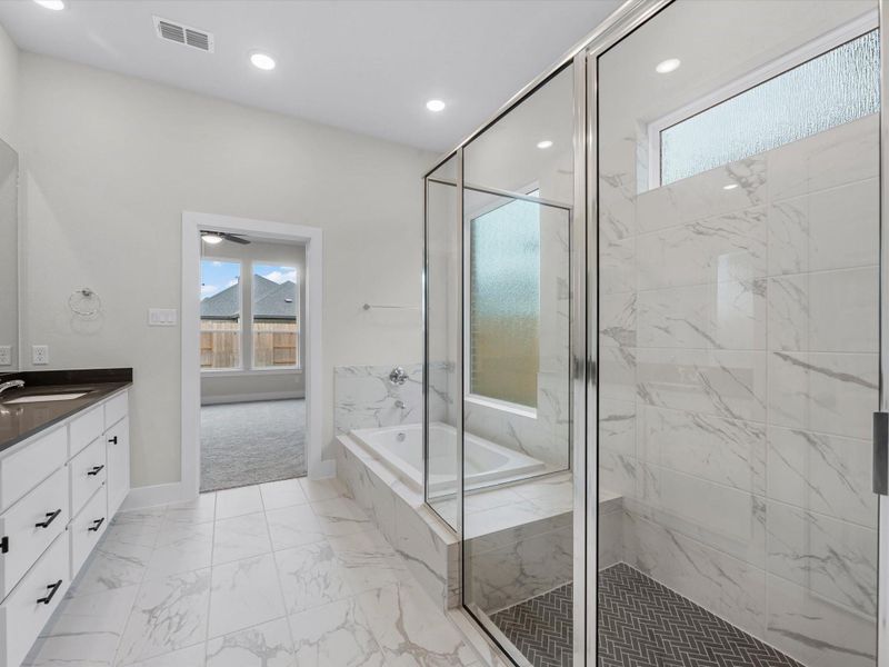 Furnished interior view inside a new home in Trillium 50′, Richmond (Image 7).