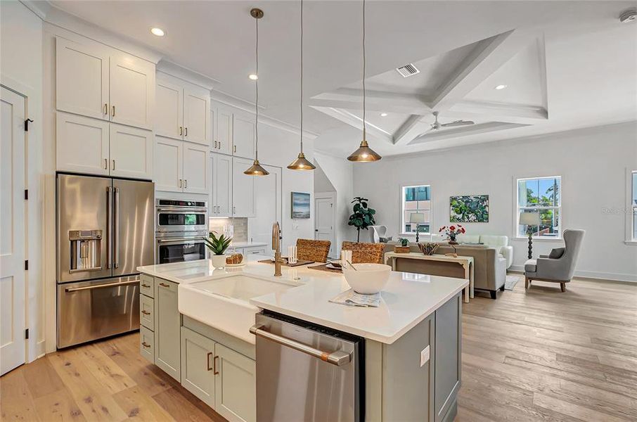 Furnished interior view inside a new home in , Tampa (Image 47).