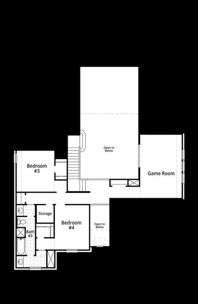 Upstairs Floor Plan