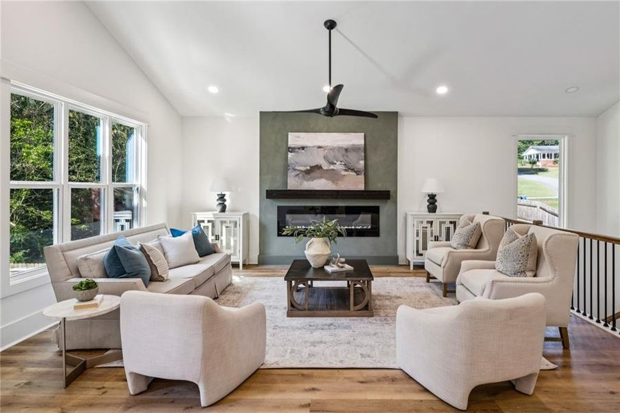 Furnished interior view inside a new home in , Decatur (Image 16).