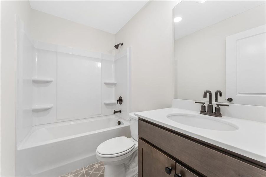Furnished interior view inside a new home in River Walk Place, Lawrenceville (Image 4).