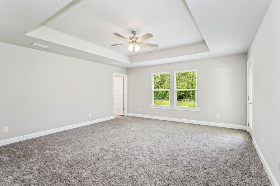 Spacious, unfurnished interior of a new home in Prosperity Point, Milton (Image 28). Spacious, unfurnished interior of a new home in Prosperity Point, Milton (Image 28).