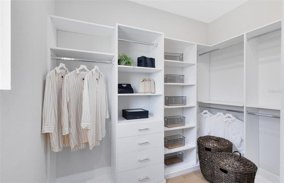 Furnished interior view inside a new home in The Estates at Nona Sound, Orlando (Image 50). Furnished interior view inside a new home in The Estates at Nona Sound, Orlando (Image 50).