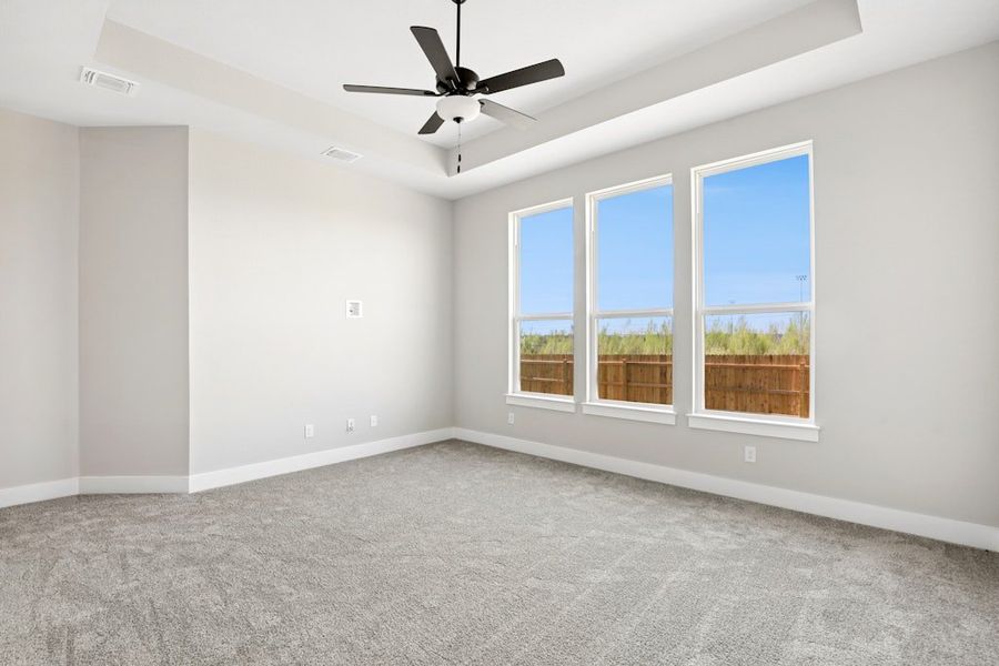 Spacious, unfurnished interior of a new home in Blackhawk, Pflugerville (Image 33).