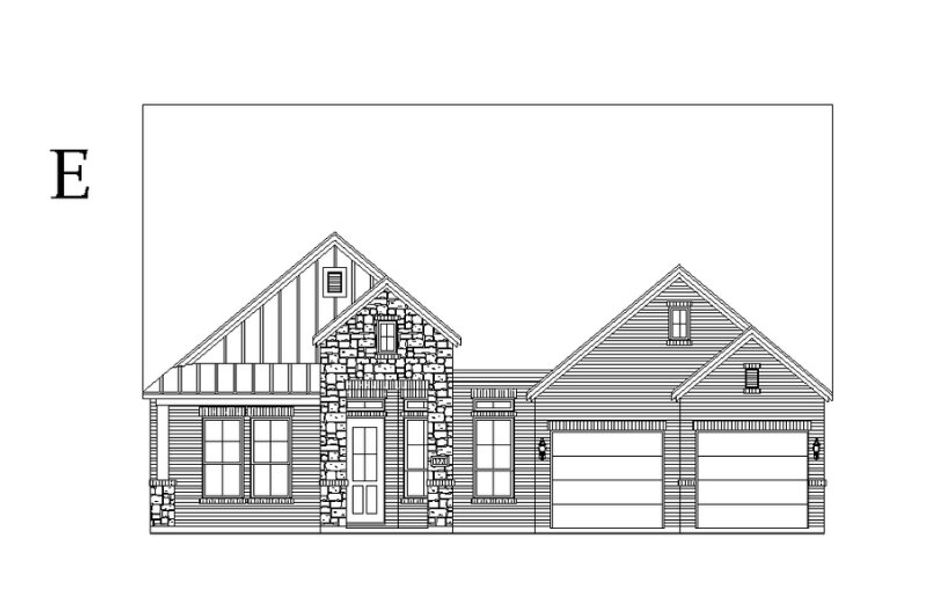 Representative rendering of the exterior for the Bryan by Windsor Homes (Image 25).