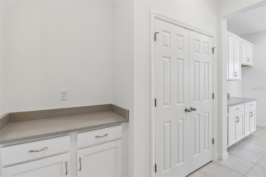 Furnished interior view inside a new home in Beresford Woods, Deland (Image 11).