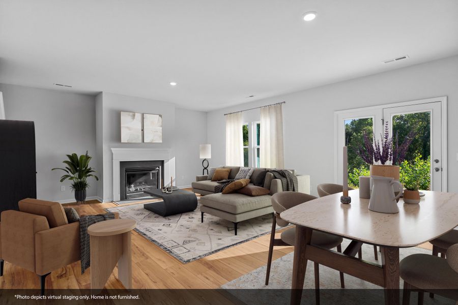 Furnished interior view inside a new home in Bell West, Kernersville (Image 6).