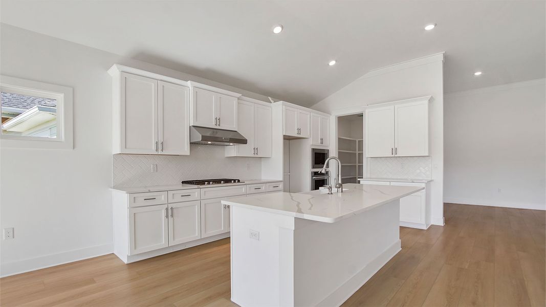 Representative furnished interior of a home built from the Magnolia by D.R. Horton in Breakfast Point East Phase II, Panama City Beach (Image 5).