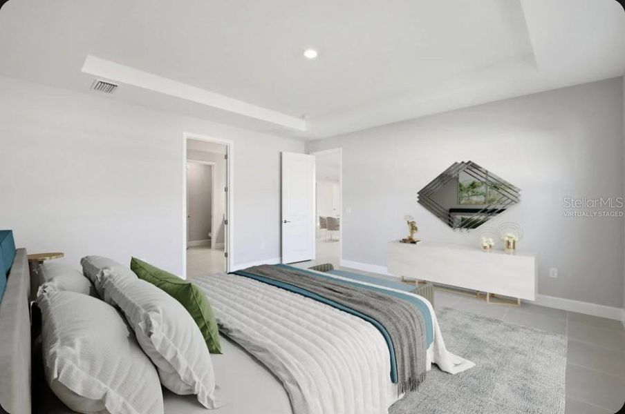 Furnished interior view inside a new home in Harvest at Ovation, Winter Garden (Image 13). Furnished interior view inside a new home in Harvest at Ovation, Winter Garden (Image 13).