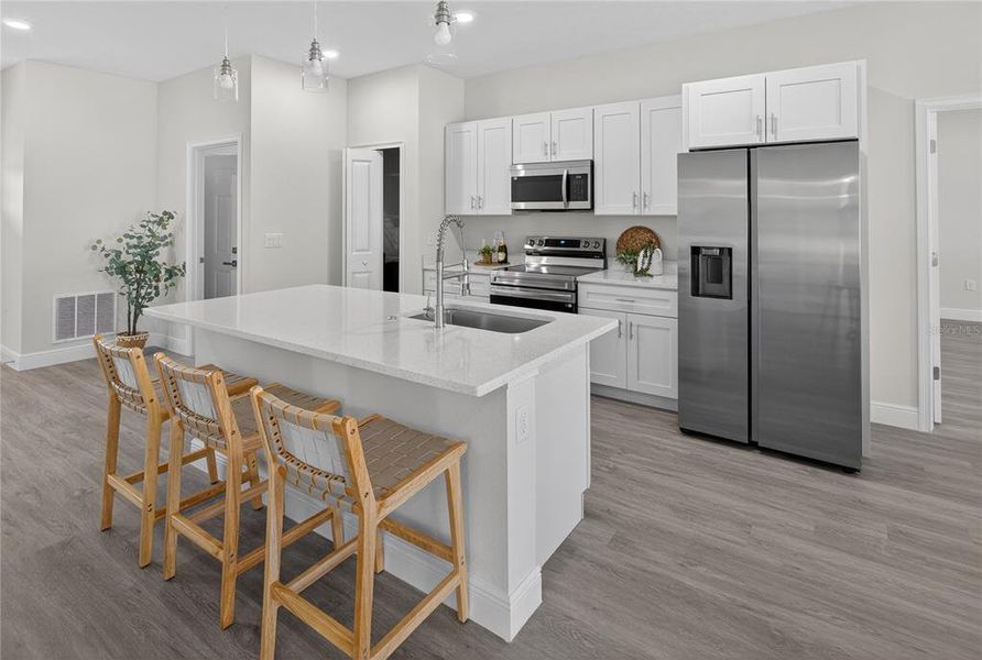 Furnished interior view inside a new home in , Ocala (Image 15).