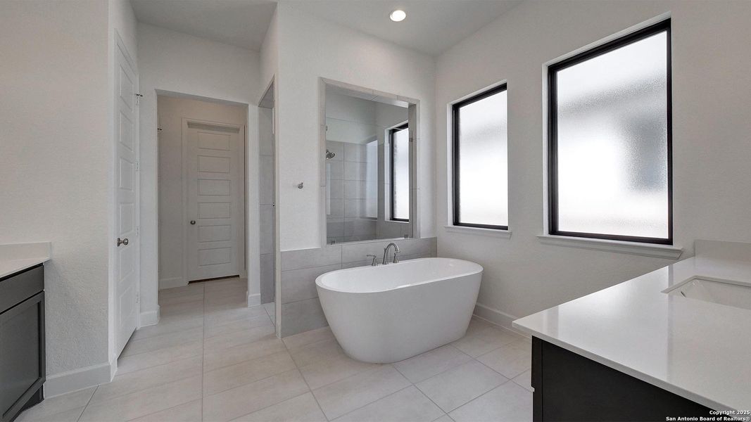 Furnished interior view inside a new home in Alsatian Oaks 60', Castroville (Image 8). Furnished interior view inside a new home in Alsatian Oaks 60', Castroville (Image 8).