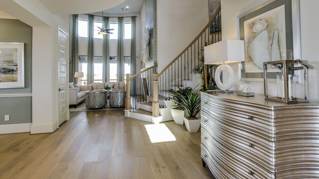 Furnished interior view inside a new home in Jordan Ranch, Katy (Image 24).