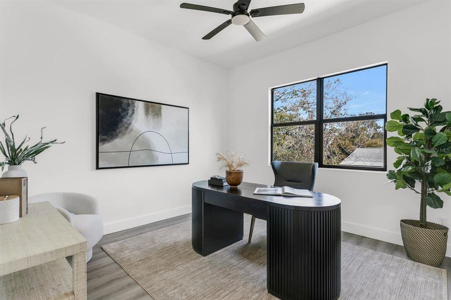 Furnished interior view inside a new home in , Tampa (Image 25).