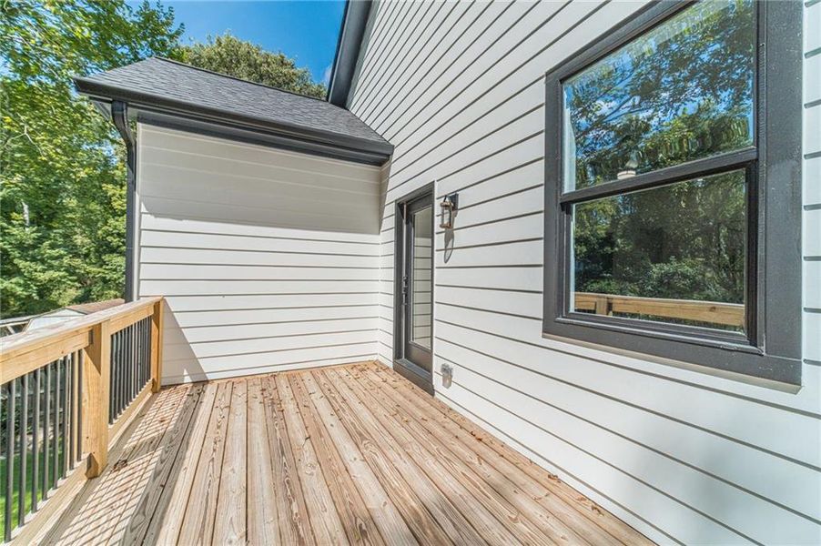 Exterior details and patio area of a home in , Hoschton (Image 32).