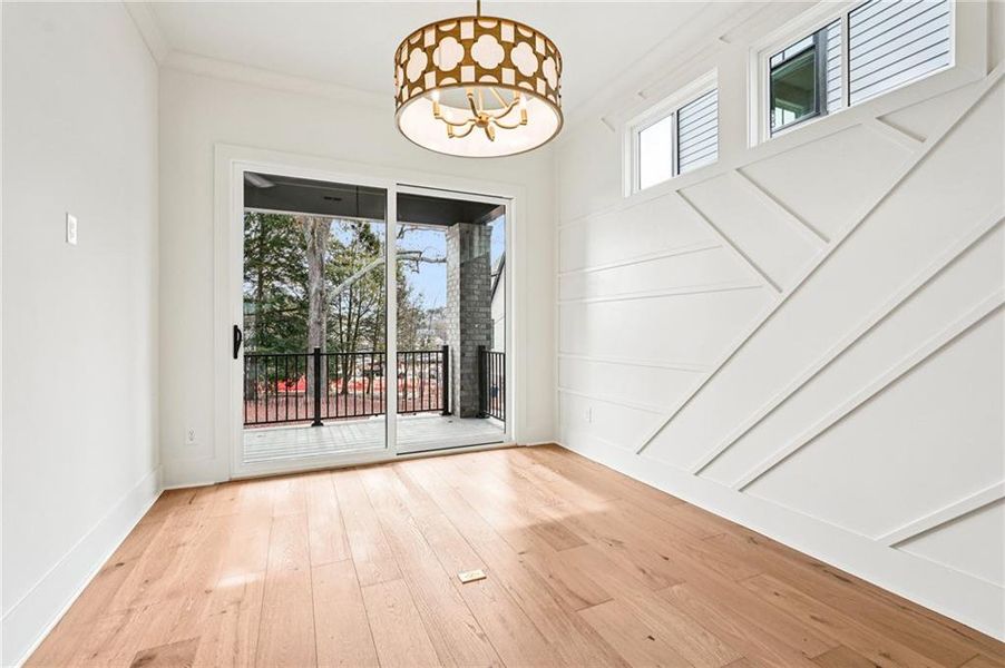 Spacious, unfurnished interior of a new home in Park Walke, Alpharetta (Image 43).