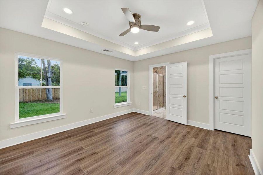 Spacious, unfurnished interior of a new home in , Awendaw (Image 28).