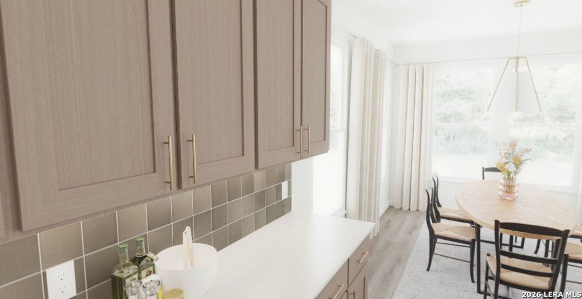 Furnished interior view inside a new home in Saddlebrook Ranch, Schertz (Image 5). Furnished interior view inside a new home in Saddlebrook Ranch, Schertz (Image 5).