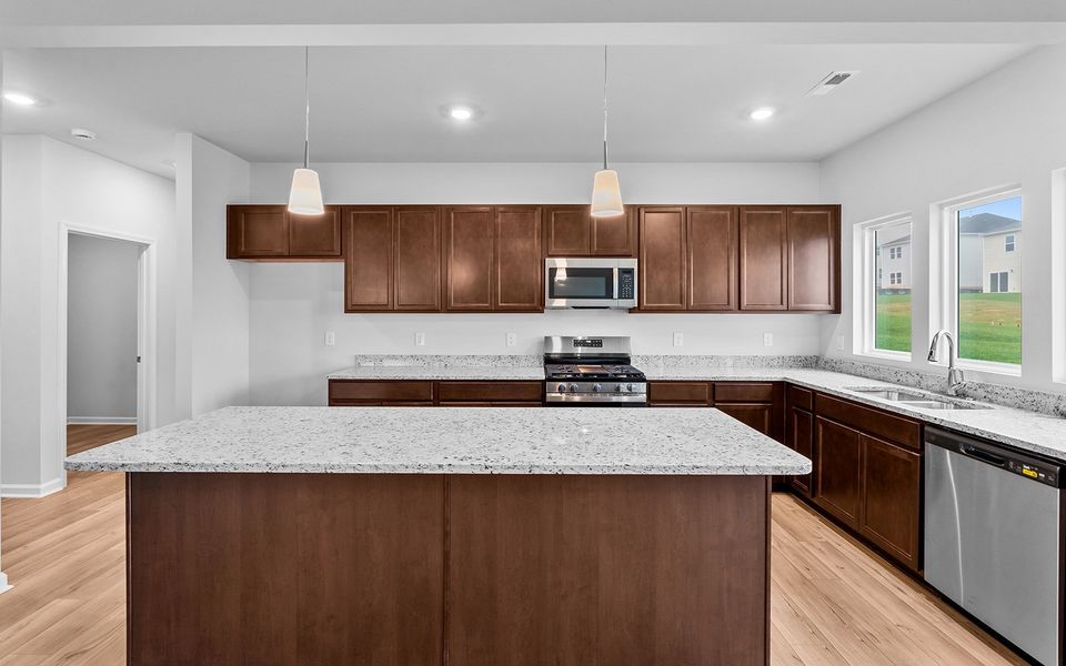 Furnished interior view inside a new home in Hanes Lake, Winston-Salem (Image 7).