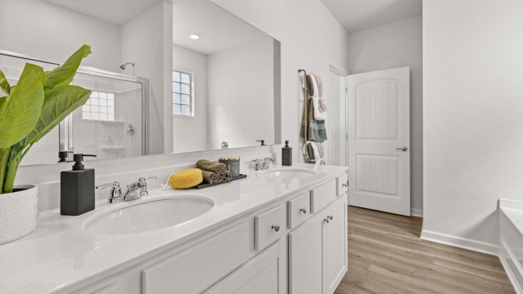 Representative furnished interior of a home built from the Booth by D.R. Horton in Whispering Springs, Maryville (Image 32).