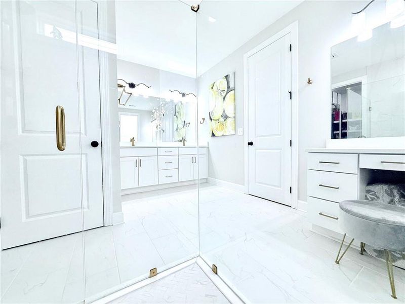Furnished interior view inside a new home in , Hoschton (Image 10).