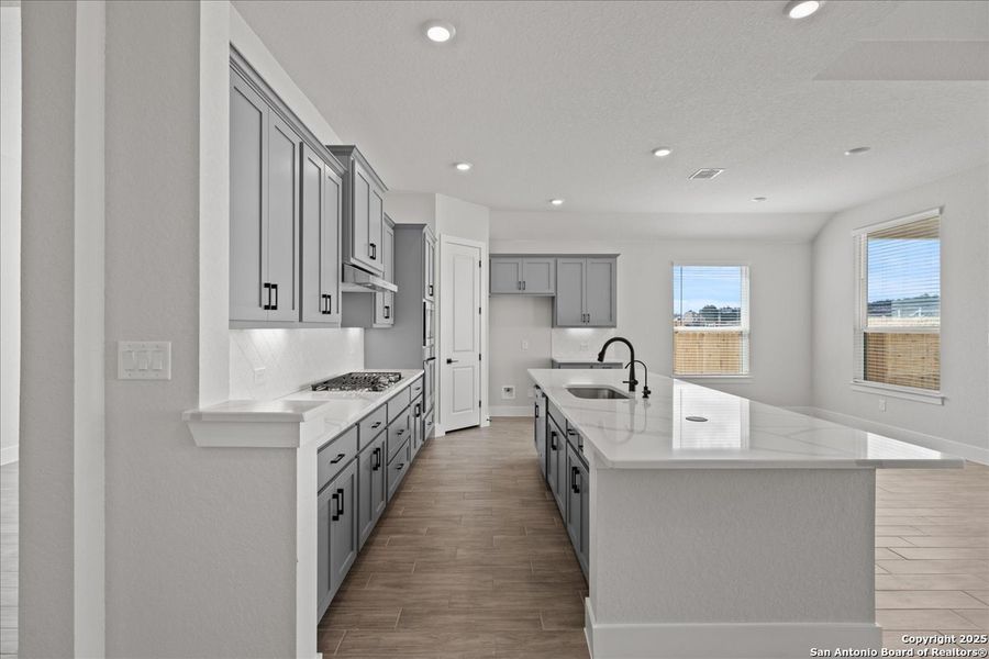 Furnished interior view inside a new home in Meyer Ranch, New Braunfels (Image 9). Furnished interior view inside a new home in Meyer Ranch, New Braunfels (Image 9).