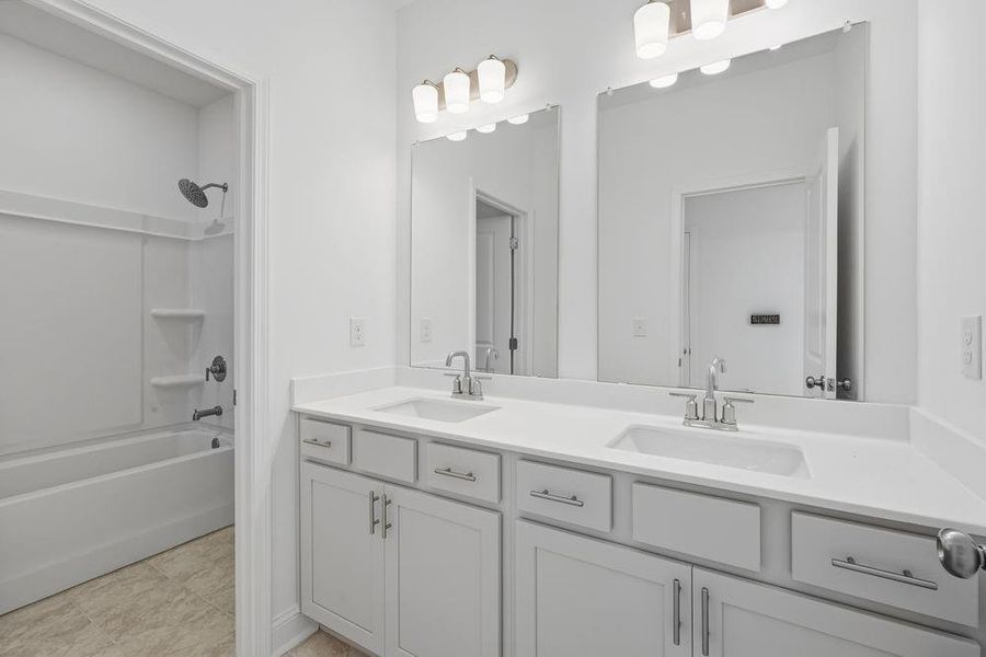Furnished interior view inside a new home in Bennett Farm, Loganville (Image 9). Furnished interior view inside a new home in Bennett Farm, Loganville (Image 9).