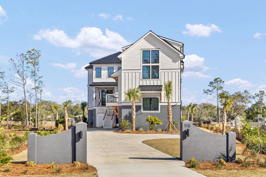 Front exterior of a new home in , Charleston, SC, highlighting curb appeal (Image 31).