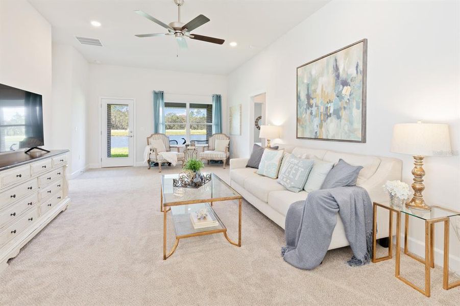 Furnished interior view inside a new home in Palm Coast, Palm Coast (Image 13).