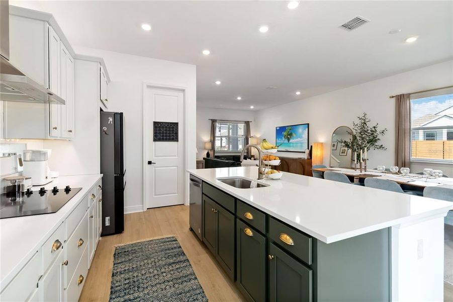 Furnished interior view inside a new home in Weslyn Park at Sunbridge (Craft Homes), St. Cloud (Image 16).