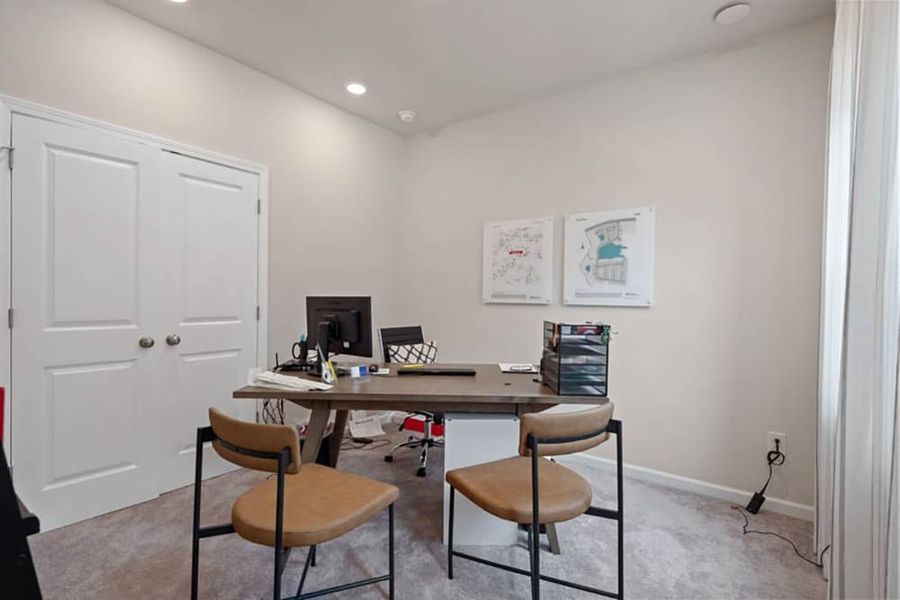 Furnished interior view inside a new home in Dreycott, Lawrenceville (Image 26).