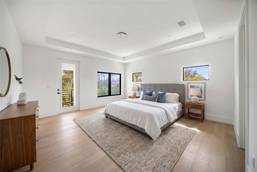 Furnished interior view inside a new home in , Longboat Key (Image 16). Furnished interior view inside a new home in , Longboat Key (Image 16).