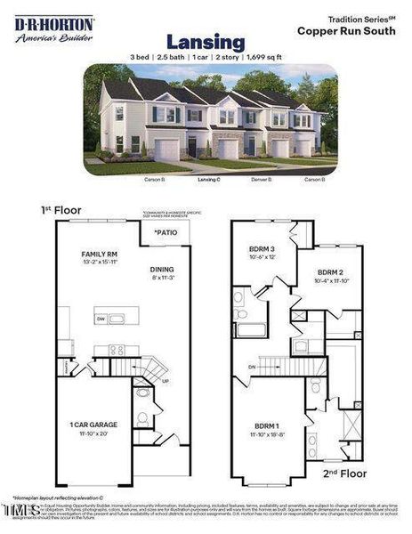 Lansing Floor Plans