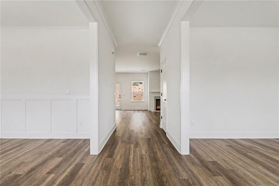 Spacious, unfurnished interior of a new home in Thunder Ridge, Dawsonville (Image 27).
