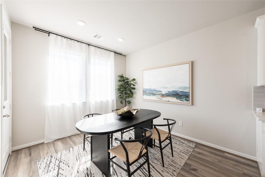 Furnished interior view inside a new home in Dellrose, Hockley (Image 13). Furnished interior view inside a new home in Dellrose, Hockley (Image 13).