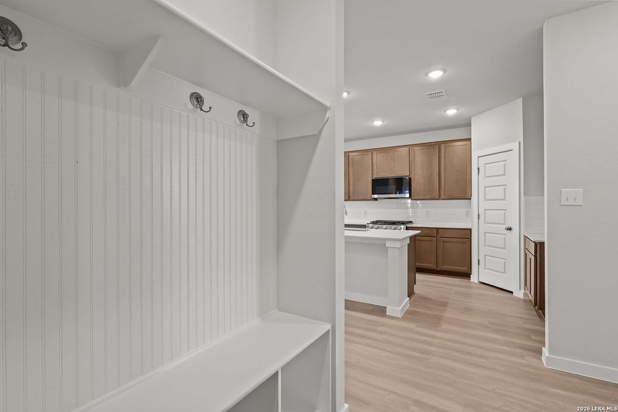 Furnished interior view inside a new home in Garden Grove, San Antonio (Image 6). Furnished interior view inside a new home in Garden Grove, San Antonio (Image 6).