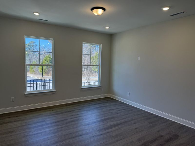 Spacious, unfurnished interior of a new home in Enclave at Traditions Townhomes, Wake Forest (Image 9).