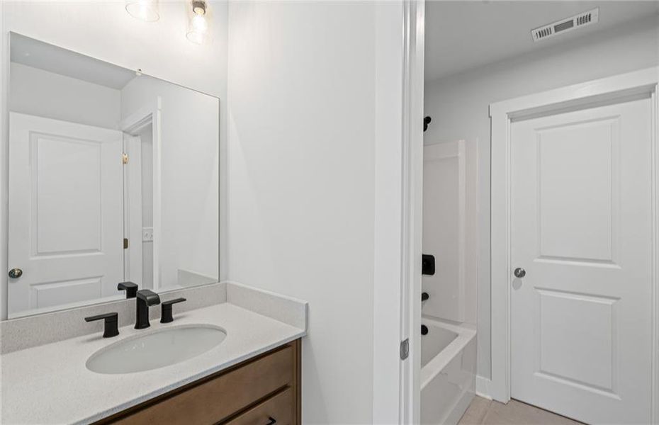 Furnished interior view inside a new home in Oakwood, Cumming (Image 13).