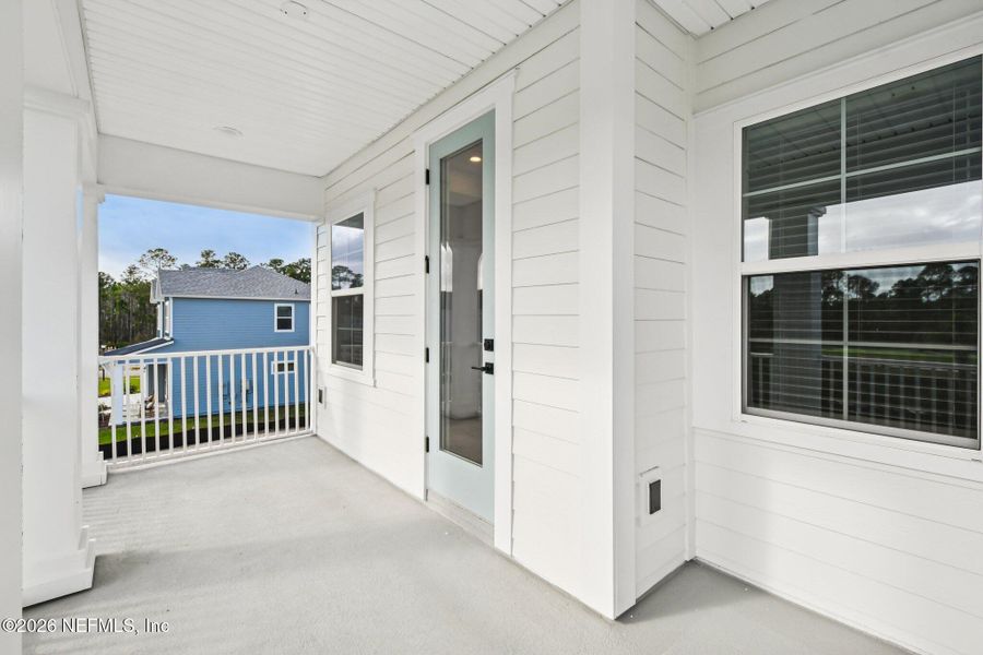 Exterior details and patio area of a home in Nocatee, Ponte Vedra (Image 36).