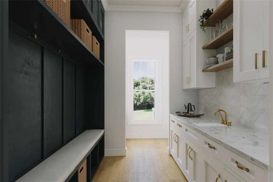 Furnished interior view inside a new home in , Ball Ground (Image 3). Furnished interior view inside a new home in , Ball Ground (Image 3).