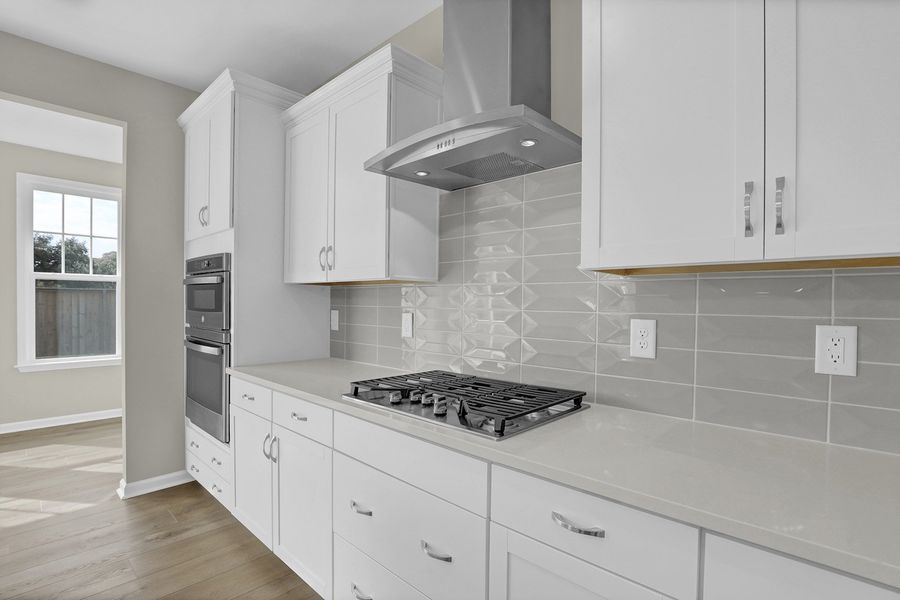 Furnished interior view inside a new home in East Wynd, Hampstead (Image 8).