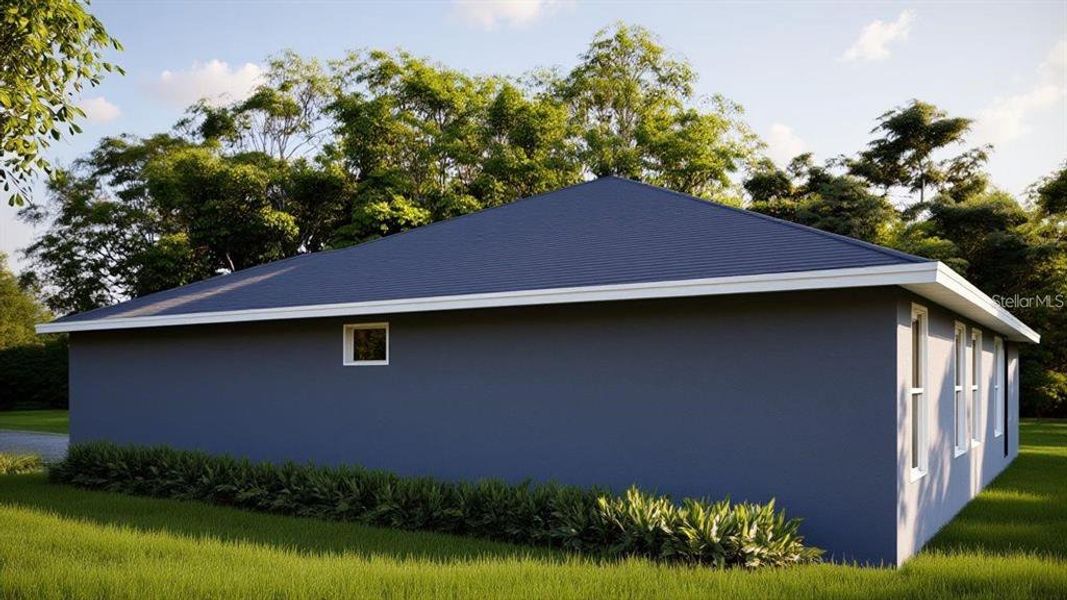 Exterior details and patio area of a home in , Sanford (Image 4).