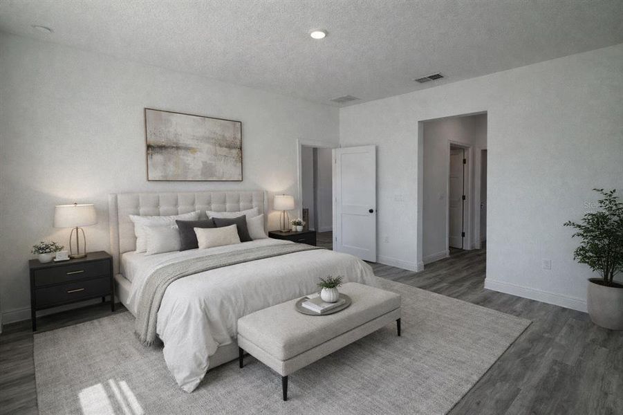 Furnished interior view inside a new home in , Ocala (Image 4).