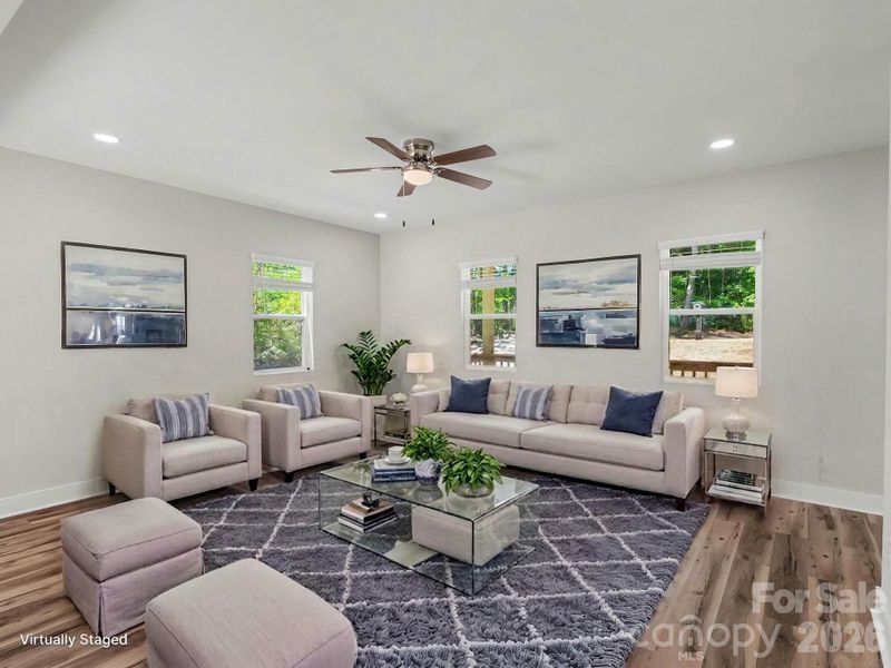 Furnished interior view inside a new home in , Gastonia (Image 13).