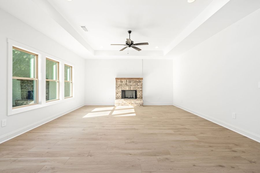 Spacious, unfurnished interior of a new home in Mitchell Farms, LaGrange (Image 13). Spacious, unfurnished interior of a new home in Mitchell Farms, LaGrange (Image 13).