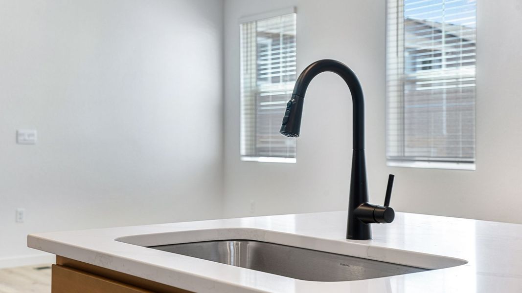 Close-up of interior finishes inside a home in Horizon Uptown, Aurora (Image 16).