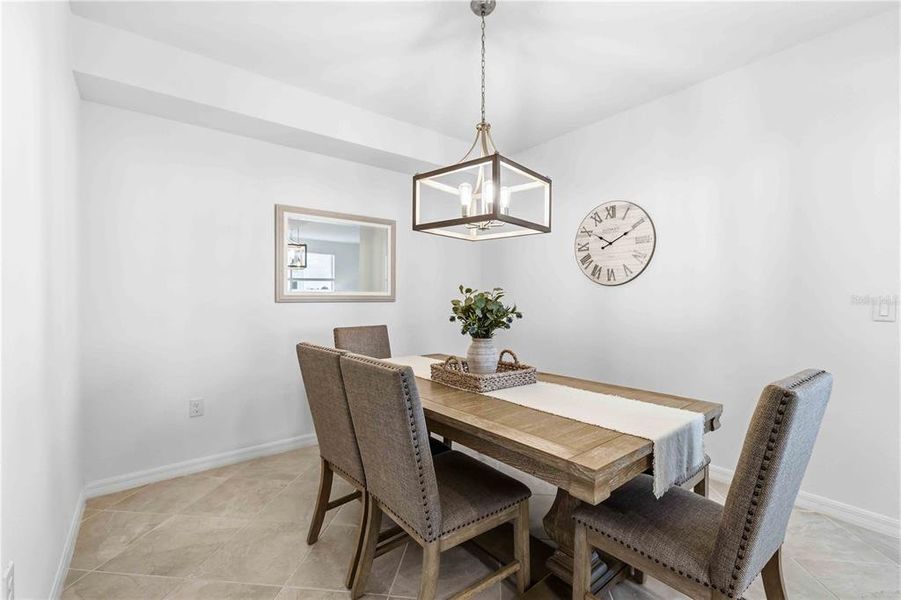 Furnished interior view inside a new home in Wellen Park Golf & Country Club, Venice (Image 25).